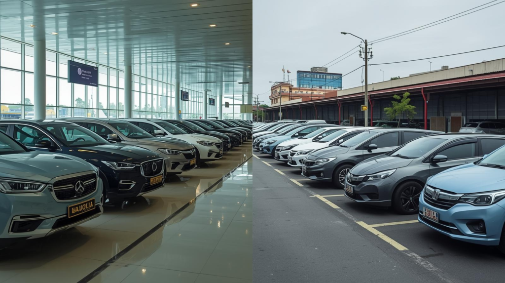 Rental Mobil Bandara Sultan Thaha Jambi vs Rental di Kota